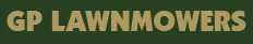 GP Lawnmowers logo